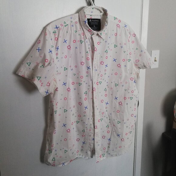 2018 PlayStation Men's Button Up Shirt - L - Picture 2 of 5